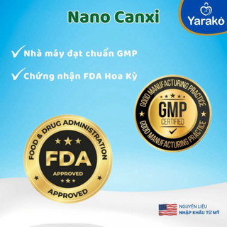 Sữa Dinh Dưỡng Yarako Nano Canxi – Bổ Sung Canxi, Hỗ Trợ Xương Khớp, Tăng Cường Sức Khỏe - Lon 400/900G