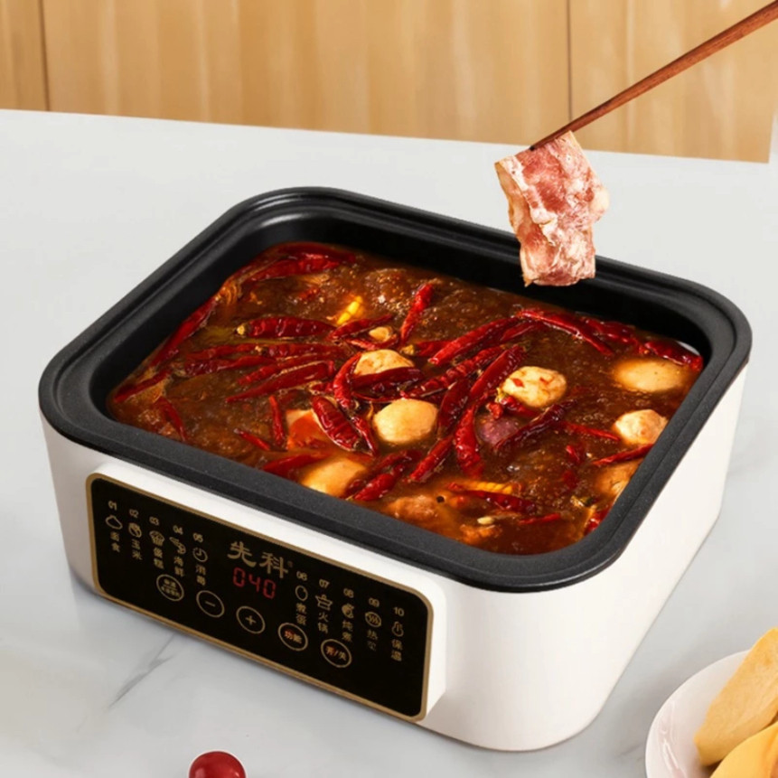 Nồi Hấp Điện Cao Cấp Đa Chức Năng 3 Tầng Inox,Tủ Hấp Công Suất Lớn BH 12 Tháng, Có Hẹn Giờ U21
