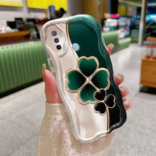 Ốp Lưng OPPO A53 2020 A33 2020 A53s A54 A32 A11s Sáng tạo thời trang cỏ bốn lá/tình yêu
