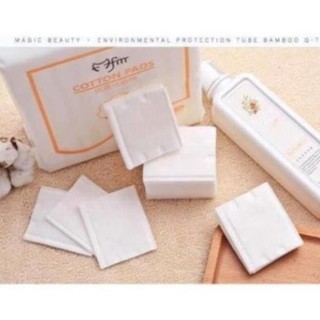 Bông Tẩy Trang 💥FreeShip💥 Hàng Cao Cấp Không Xơ Bông 222 Miếng (1Set)
