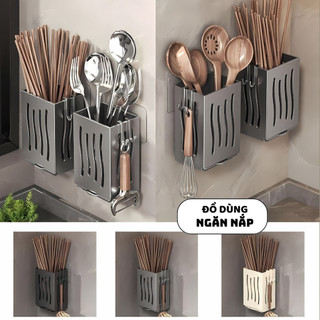 Kệ Để Dao Giá Đựng Dao Kéo Nhà Bếp Ống Đựng Đũa Giá Để Đũa Thìa Kệ Để Đồ Nhà Bếp Đa Năng Life Plus - KDNB01