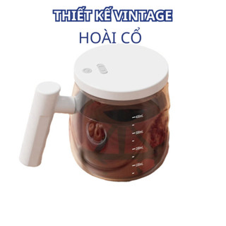 Cốc Tự Khuấy Thông Minh 400ML Công Suất 700v/phút Cốc Xoay Điện Di Động Pha Trà Pha Sữa Kèm Sạc Life Plus - CD02
