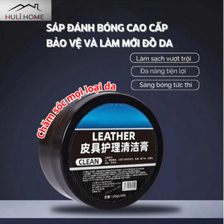 Sáp Dưỡng Và Vệ Sinh Đồ Da Nội Thất 160g, Dưỡng Bóng Và Bảo Vệ Ghế Da Đồ Nội Thất Làm Sạch Life Plus - CSD02