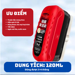 Chống Bám Nước Kính Ô Tô Đa Năng Xịt Kính Chống Nước Mưa Nhỏ Gọn Di Động An Toàn 120ml Life Plus - XOT03