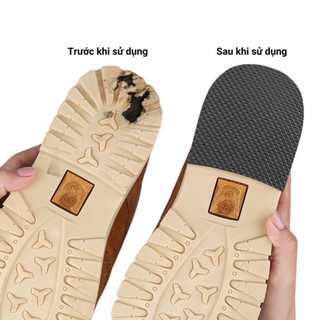 Miếng Dán Lót Đế Giày Chống Mài Mòn Bảo Vệ Đế Giày, Miếng Dán Đế Tự Dính Chống Trơn Trượt Life Plus - LD01