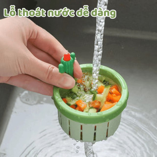 Lưới Lọc Rác Bồn Rửa Bát Đổ Tự Động Lọc Đa Năng Chậu Rửa Bát Cống Rác Chống Tắc Nghẽn Dễ Vễ Sinh Life Plus - LR01