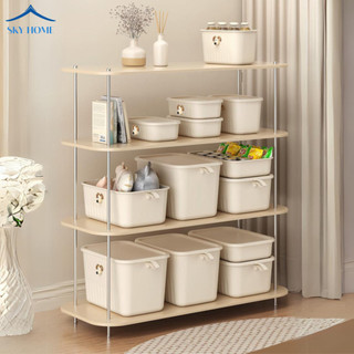 Hộp Nhựa Đựng Đồ Đa Năng Có Nắp Quai Cầm, Hộp Đựng Đồ Quần Áo, Đồ Chơi Chịu Lực Tốt, Thiết Kế Dễ Thương HN01 - Life Plus
