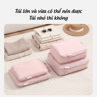 Túi Đựng Đồ Du Lịch Túi Đựng Quần Áo Tiết Kiệm Không Gian Túi Đựng Giày Chống Bụi Chống Ẩm Tiện Lợi Life Plus - TDL01