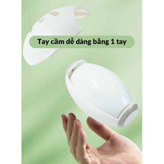 Cây Lăn Bụi Quần Áo Lăn Bụi Silicon Siêu Dính Cây Lăn Lông Mèo Mini Tái Sử Dụng CLB01 - Life Plus