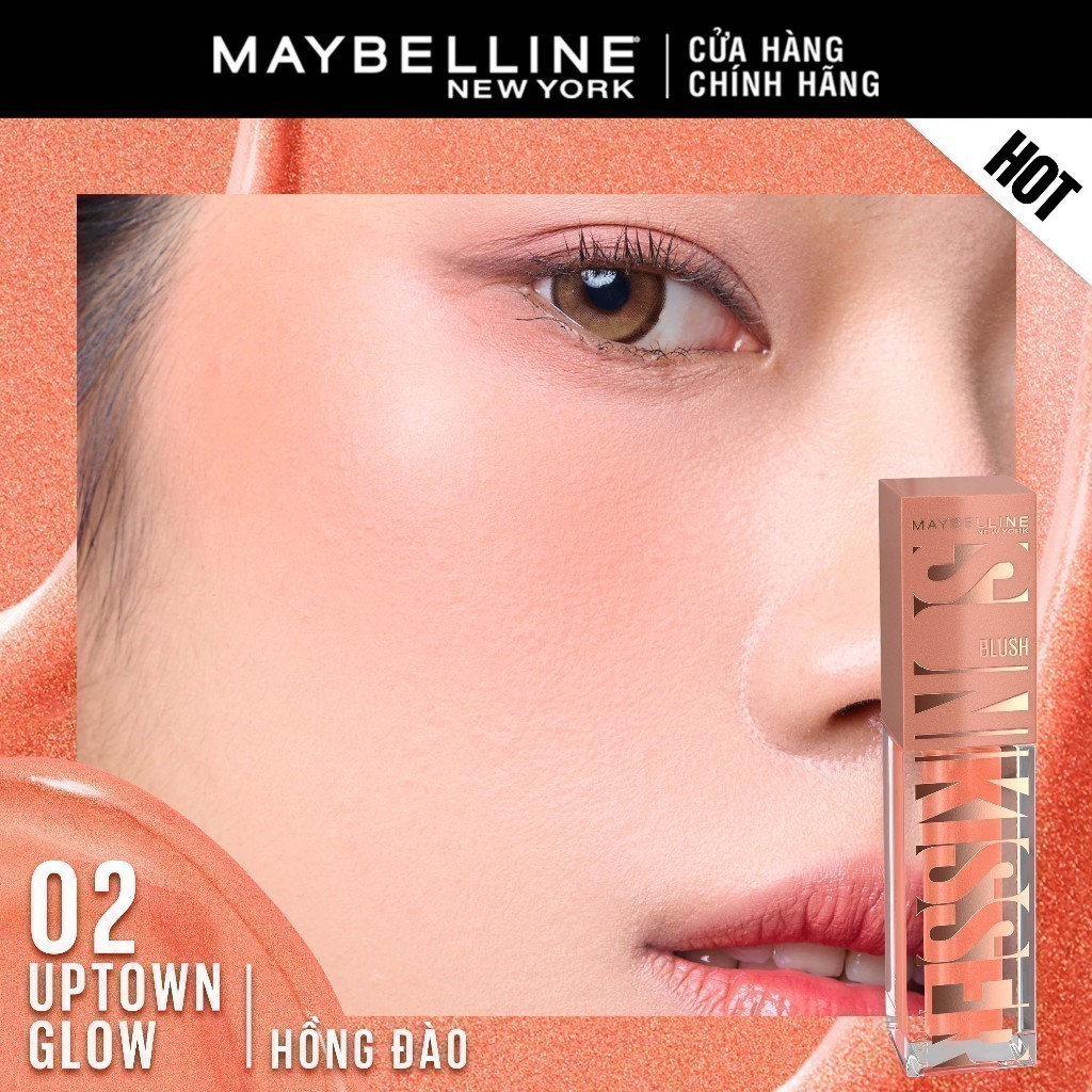 Má Hồng Kem Sunkisser Căng Mọng Bền Màu 12H Maybelline New York 4.7ml