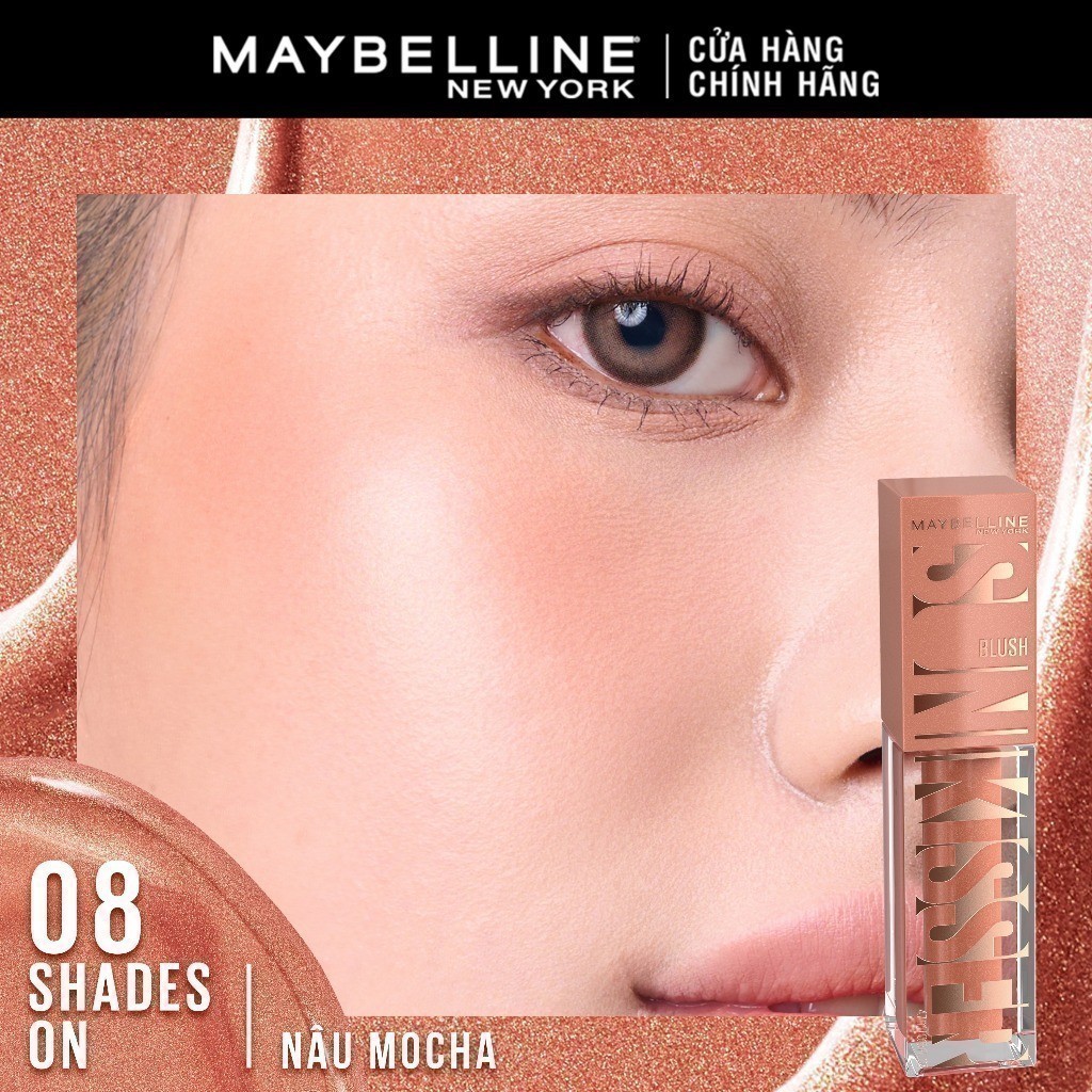 Má Hồng Kem Sunkisser Căng Mọng Bền Màu 12H Maybelline New York 4.7ml