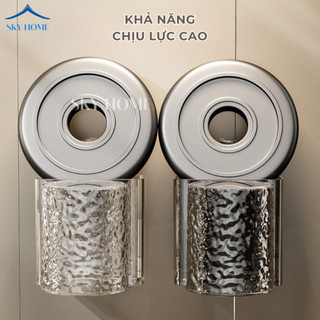 Kệ Để Bàn Chải Đánh Răng Có Cốc Hút, Giá Để Đồ Nhà Tắm Kèm Cốc Đánh Răng Chịu Lực Tốt, Có Lỗ Thoát Nước Life Plus KDR01