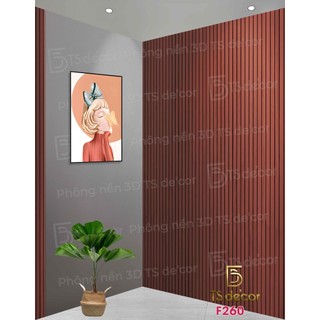 Mẫu phông nền cao cấp giả góc họa tiết lam sóng trang trí phòng, livestream sản phẩm