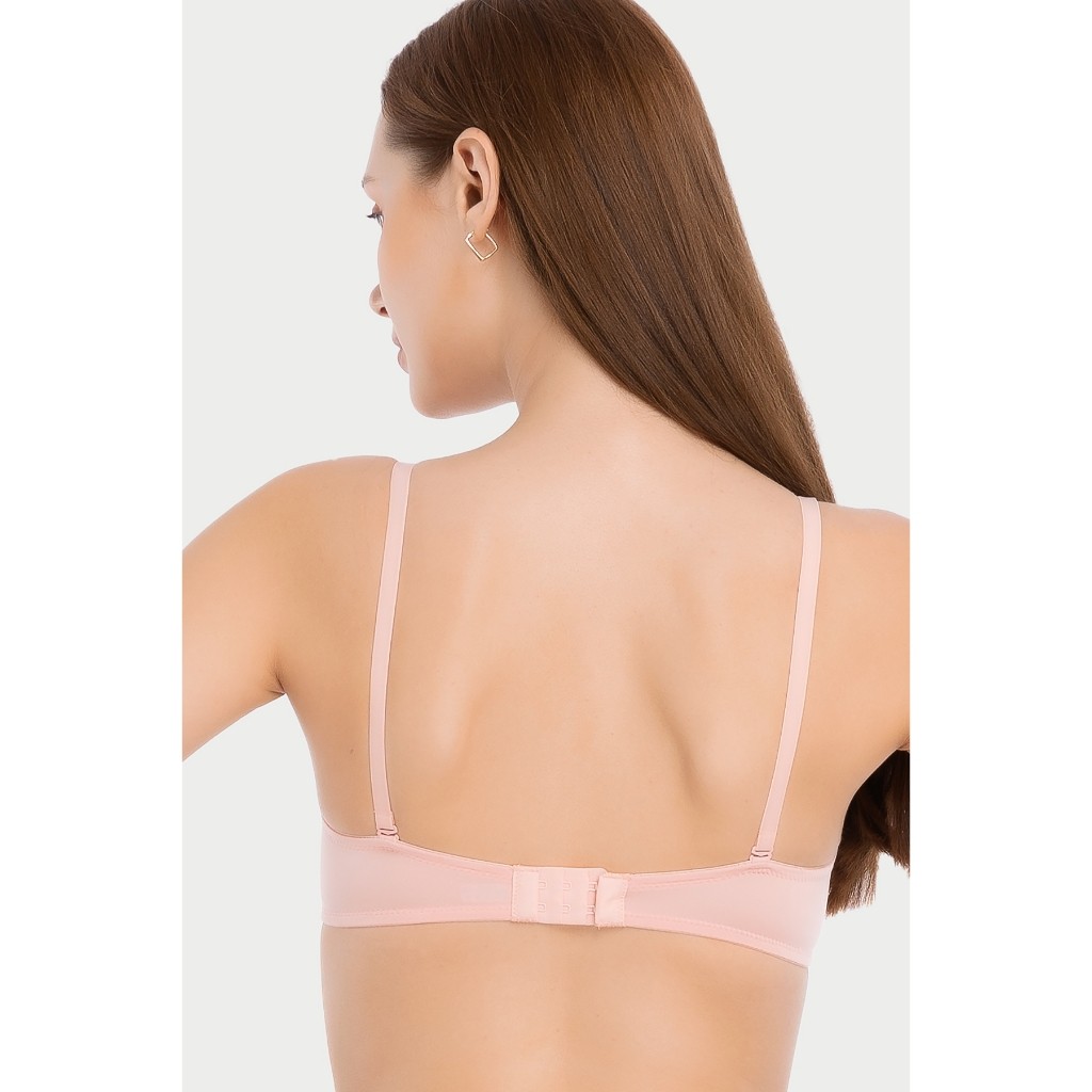 Ảnh Áo ngực nữ Misaki cúp 3/4 mút vừa nylon trơn M1023 4