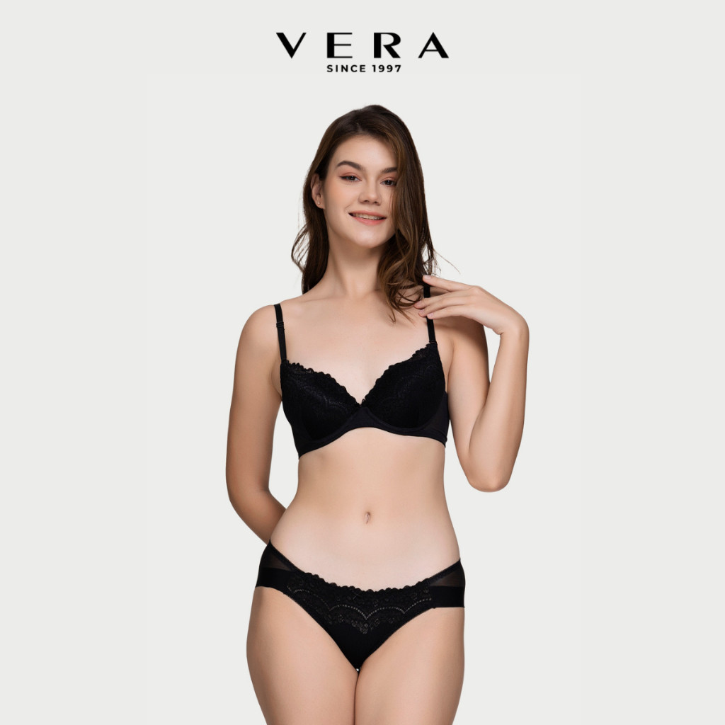 Ảnh Quần lót Bikini nữ Misaki Polyamide phối ren - M1037 1