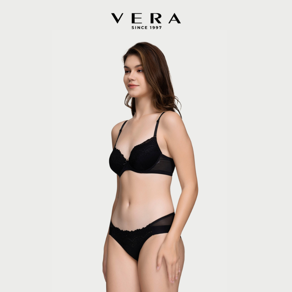 Ảnh Quần lót Bikini nữ Misaki Polyamide phối ren - M1037 2
