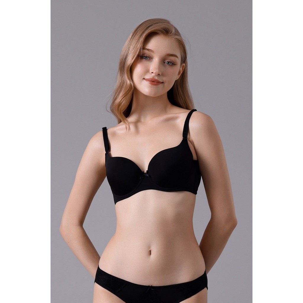 Ảnh Áo ngực Misaki full cup mút mỏng đai U dáng trơn basic -M1005 4