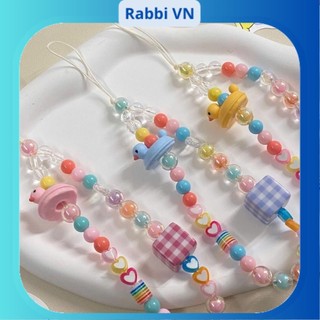 [Dài Vịt] Dây Đeo Điện Thoại / Chìa Khoá Nhiều hoạ tiết Hàn Quốc dễ thương xinh xắn RABBI