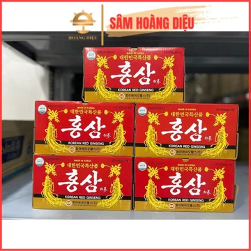 Sâm Hoàng Diệu - Nước Hồng Sâm, đông trùng, nhung hươu Hàn Quốc DongA mẫu 2 Hộp 10 chai x 100ml