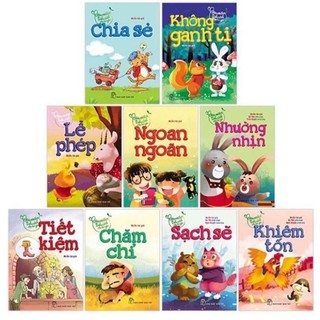 [Chuẩn NXB] Sách - Combo 9 cuốn gieo mầm tính cách cho bé yêu