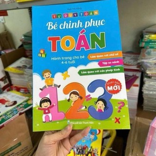 [Chuẩn NXB] Sách - Bé chinh phục toán hành trang cho bé 4-6 tuổi