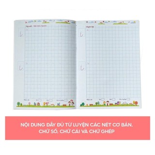 [Chuẩn NXB] Sách - Bước đầu tập viết - Hành trang cho bé tự tin vào lớp 1