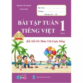 Sách - Đề Kiểm Tra, Bài Tập Tuần, Bài Tập Hằng Ngày Lớp 1 - Kết Nối Tri Thức Với Cuộc Sống