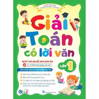[Chuẩn NXB] Sách - Giải Toán Có Lời Văn ( Từ Lớp 1 Đến Lớp 4)