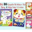Sách - Bộ 16 quyển tập tô màu dành cho bé mẫu giáo mầm non song ngữ Anh Việt từ 3-5 tuổi