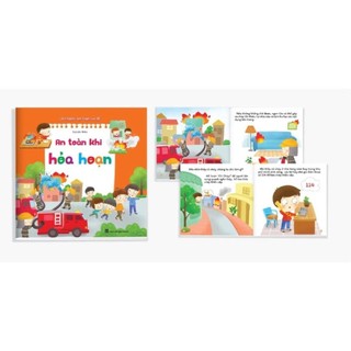 [Chuẩn NXB] Sách - Cẩm nang an toàn dành cho bé từ 3-12 tuổi - Có file nghe và đọc (Bộ 6 cuốn)