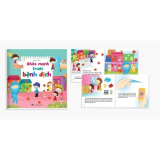 [Chuẩn NXB] Sách - Cẩm nang an toàn dành cho bé từ 3-12 tuổi - Có file nghe và đọc (Bộ 6 cuốn)