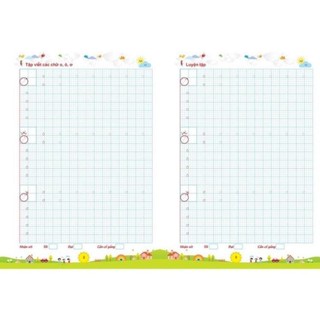 [Chuẩn NXB] Sách - Luyện viết chữ thường, chữ hoa, cỡ nhỏ, theo nhóm
