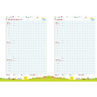 [Chuẩn NXB] Sách - Luyện viết chữ thường, chữ hoa, cỡ nhỏ, theo nhóm