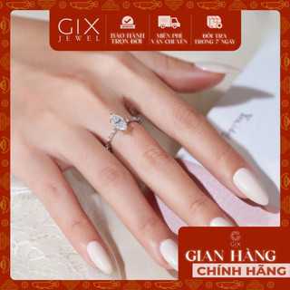Solid Gold Engagement Ring by Gix Jewel