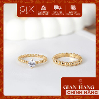 Women's Gold-Plated Ring by Gix Jewel