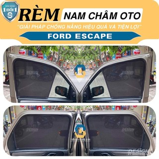 [Ford Escape] Rèm che nắng,chống tia UV bộ 4 cánh khung thép có nam châm hít cữa tự động tiện lợi dành cho oto