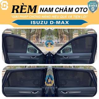 [isuzu Dmax] Rèm che nắng,chống tia UV bộ 4 cánh khung thép có nam châm hít cữa tự động tiện lợi dành cho oto