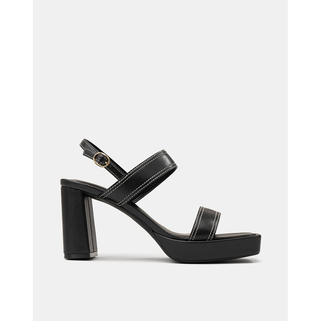 Giày Sandal Nữ 9cm Thời Trang JUNO 2 Quai Bản Lớn SD09127