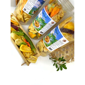 Hoa Quả Sấy Giòn Đà Lạt - Nguyên Miếng, Giòn Ngon, Đậm Vị Tự Nhiên VNFoods
