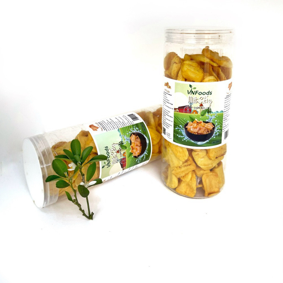 Mít Sấy Lá Bàng A - Mít Chín Vàng, Giòn Rụm, Ngon Khó Cưỡng VNFoods