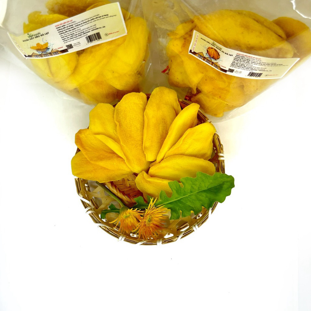 1KG Xoài Sấy Dẻo Thái Lan - Hương Vị Tự Nhiên, Thơm Ngon Khó Cưỡng VNFoods