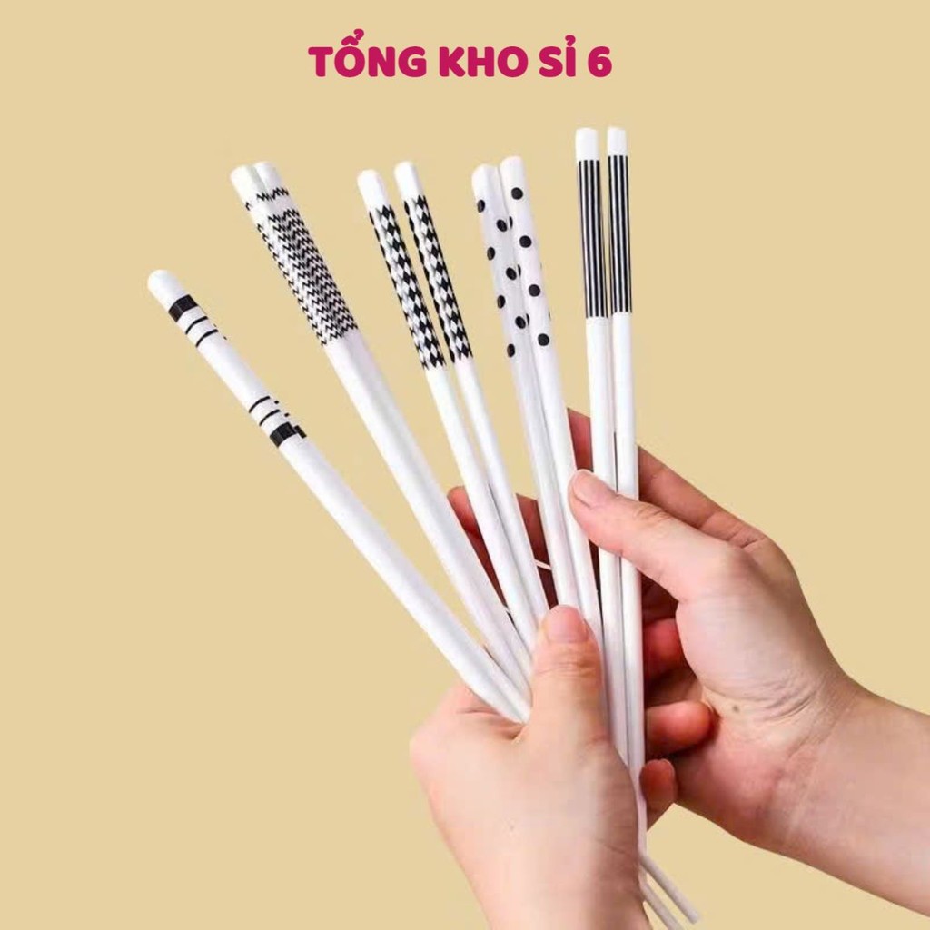 ĐŨA ĂN CƠM GỐM SỨ NHẬT BẢN – Đũa Cao Cấp Chống Trượt Đảm Bảo An Toàn Cho Sức Khỏe,Set 5 Đũa Sứ Bền Bỉ Sử Dụng Dài Lâu