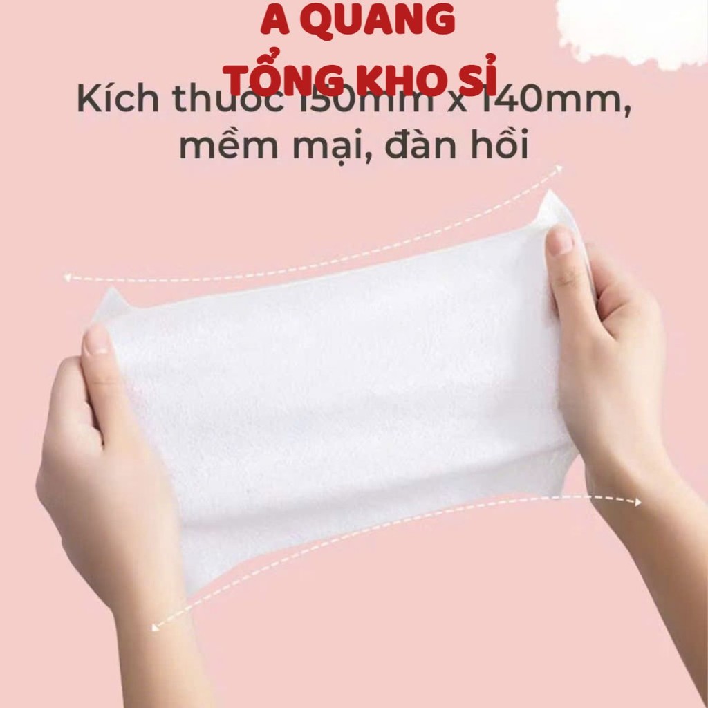 Khăn Giấy Ướt Dịu Nhẹ Không Mùi Hóa Chất,Bịch Khăn Ướt Nhỏ Gọn Dễ Sử Dụng - Khăn Ướt Mini 8 Gói Bỏ Túi