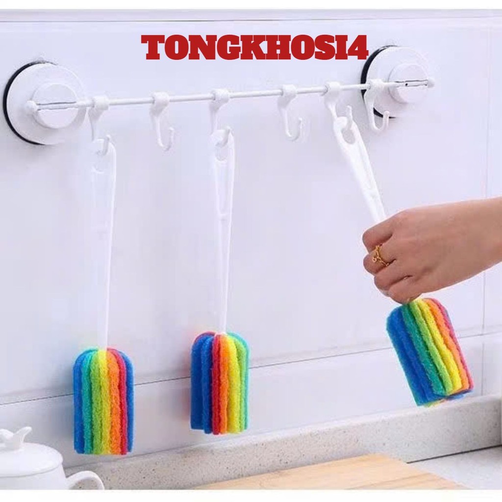Cây Cọ Mút, Cây Cọ Ly Đầu Mút Bọt Biển ,dụng cụ cọ rửa đáy ly, vệ sinh cốc