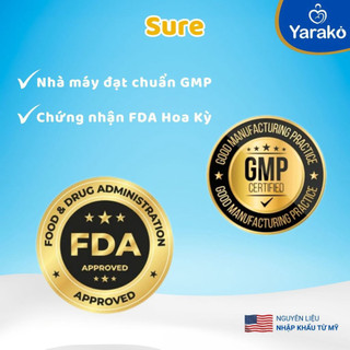 Sữa Cho Người Ốm YARAKO PREMIUM SURE Dành Cho Người Mới Ốm Dậy Trước Và Sau Phẫu Thuật Hộp 400g