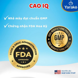 Sữa Tăng Chiều Cao Yarako Cao IQ – Dinh Dưỡng Toàn Diện Giúp Bé Cao Lớn, Khỏe Mạnh - Lon 400/900G