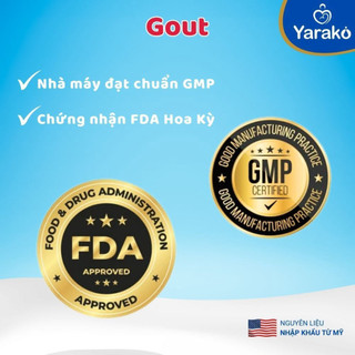 Sữa Cho Người Lớn Yarako Gout - Giải Pháp Dinh Dưỡng Chuyên Biệt Cho Người Bệnh Gout - Lon 400/900G