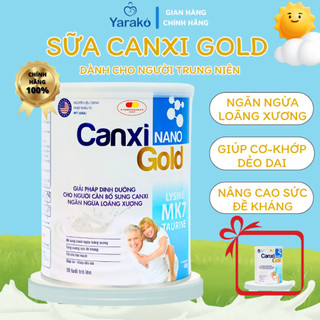 Sữa Canxi Nano Gold Fotecpham – Bổ Sung Canxi, Ngừa Loãng Xương, Hỗ Trợ Xương Khớp Chắc Khỏe