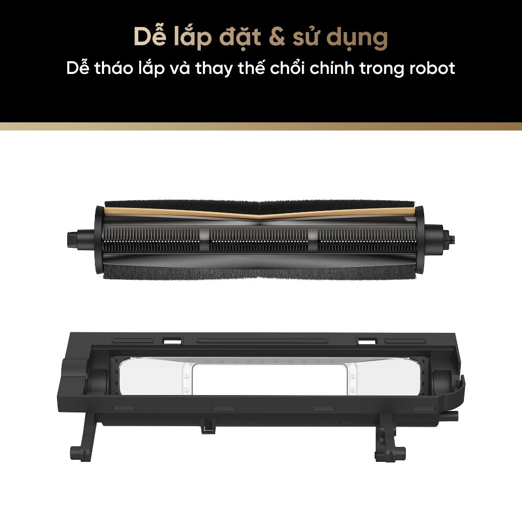 Ảnh Phụ kiện Chổi Tricut dành riêng cho L10 Ultra/L10s Ultra SE/L20 Ultra/L10s Pro Ultra/X30 Ultra/ X40 Ultra/... 1