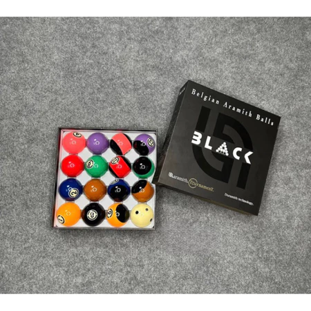Bộ bóng bida lỗ BLACK Aramith hàng chuẩn nhập Đài - Phụ kiện bida giá gốc